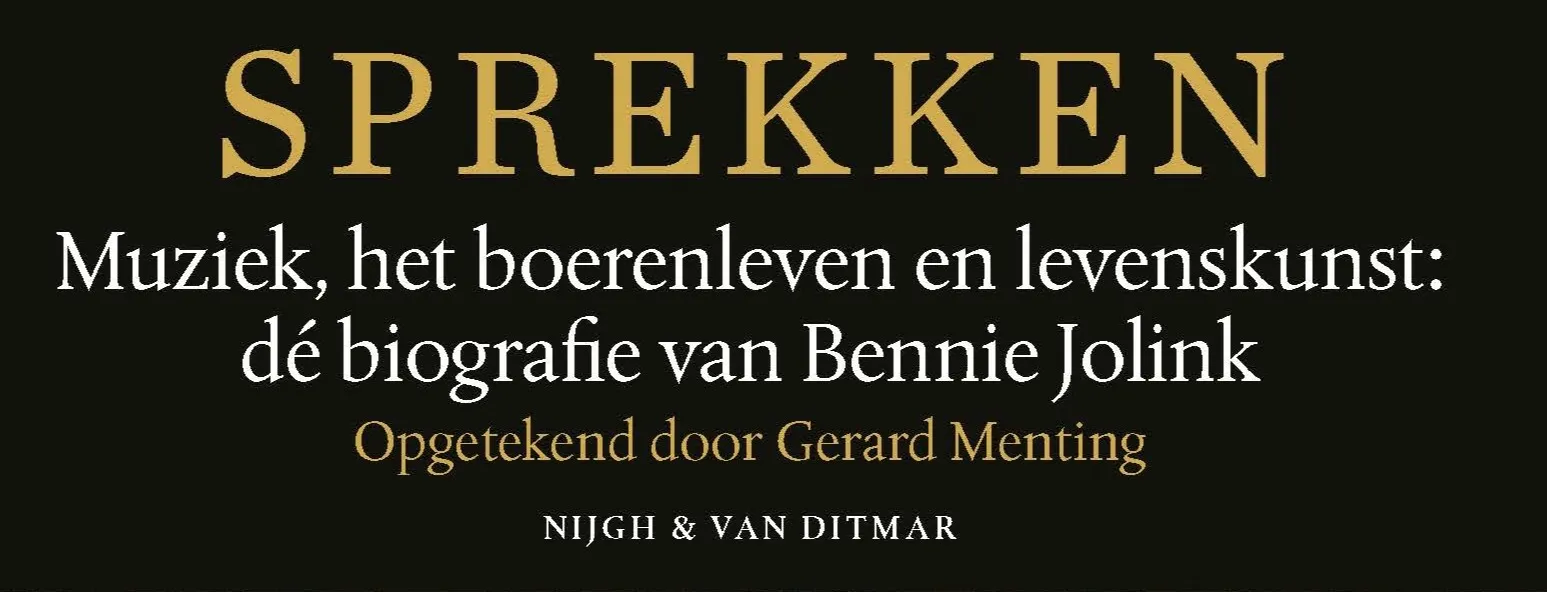 Boekpresentatie: 'Sprekken' - Biografie Bennie Jolink