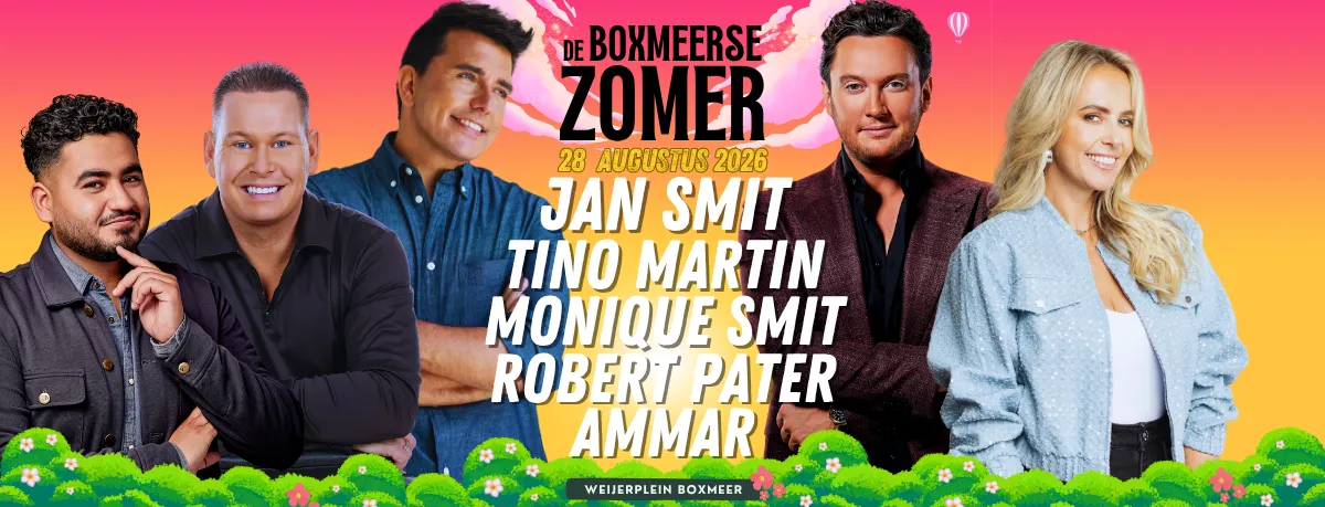 de Boxmeerse Zomer 2026 // 28-08-2026
