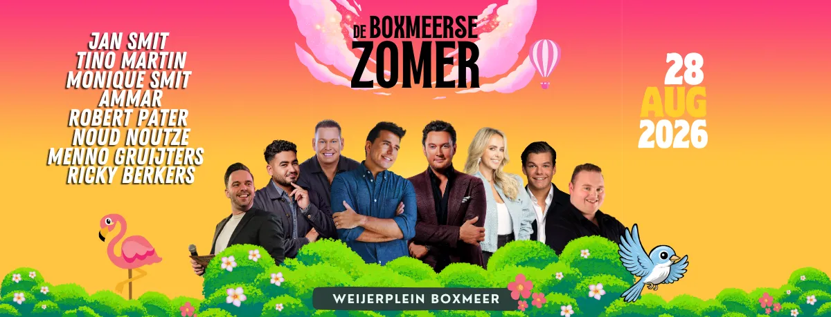 de Boxmeerse Zomer 2026 // 28-08-2026