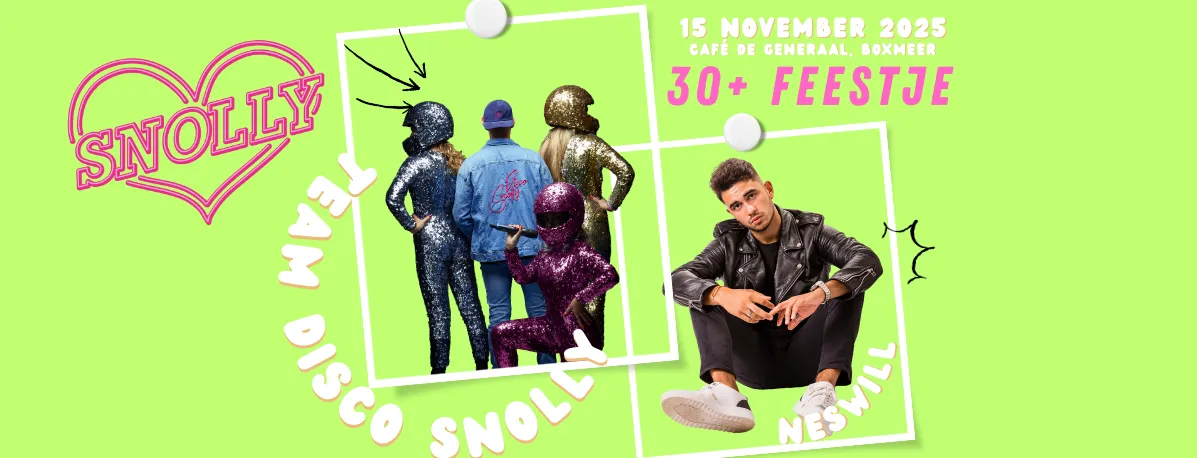 30+ Feestje x Team Disco Snolly // 15-11-2025