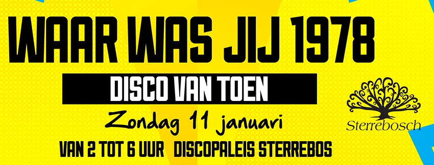 Disco van toen 2026