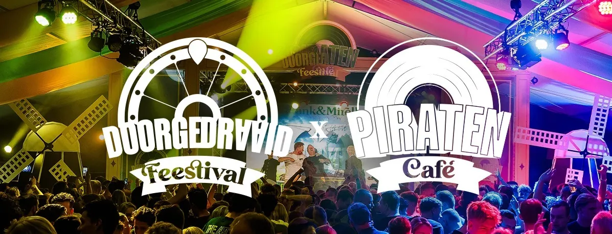 Doorgedraaid Feestival x Piraten Café 2026
