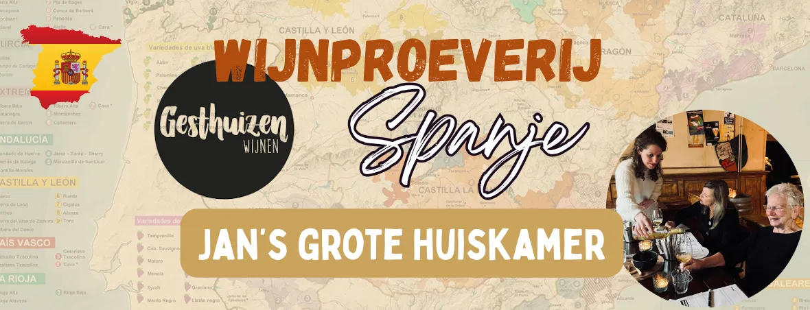 Wijnproeverij Spanje (Gesthuizen Wijnen)