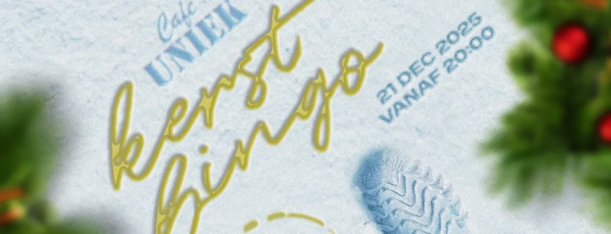 Café Uniek: Kerstbingo 2025