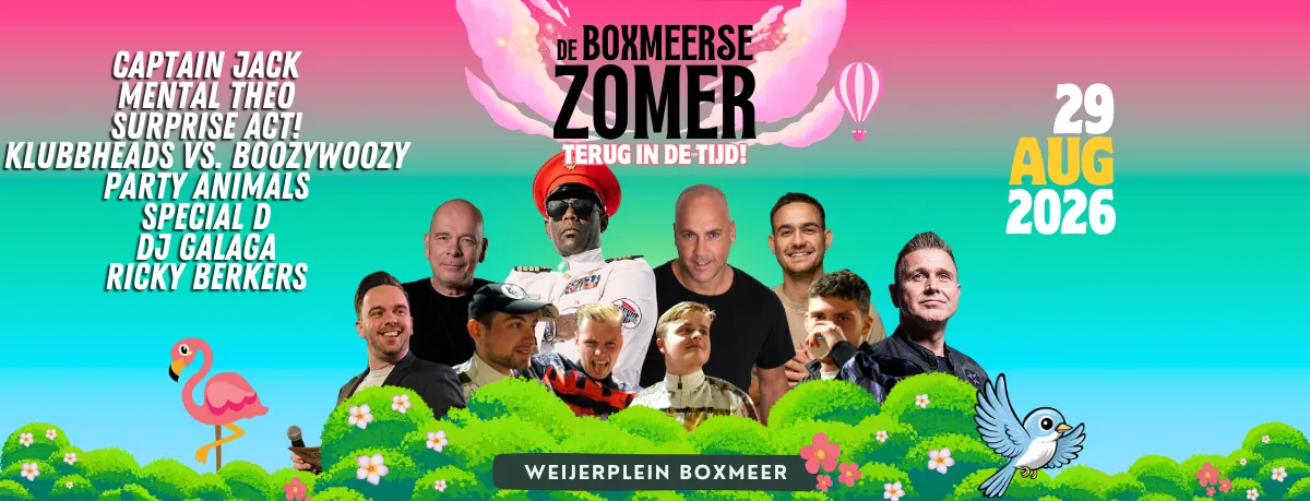 de Boxmeerse Zomer 2026 (Terug in de tijd) // 29-08-2026