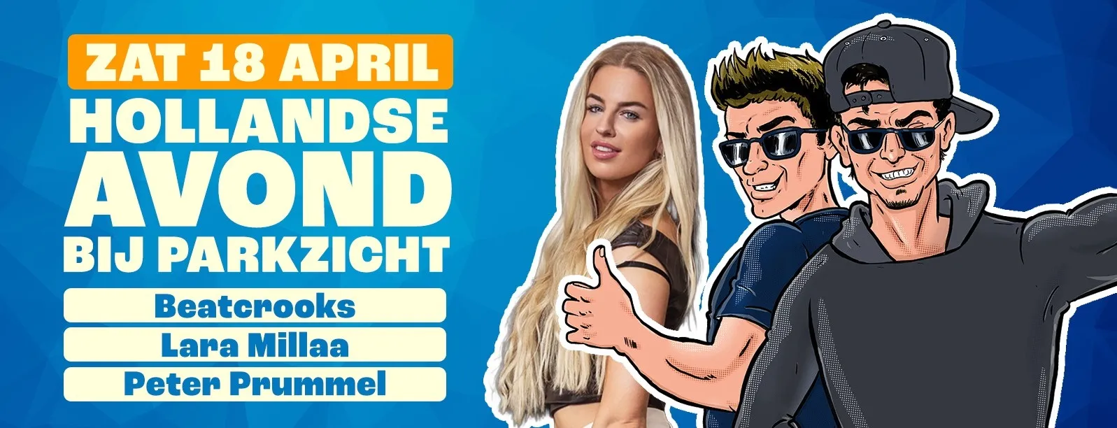 ZATERDAG 18 APRIL: HOLLANDSE AVOND VEENDAM 🔥