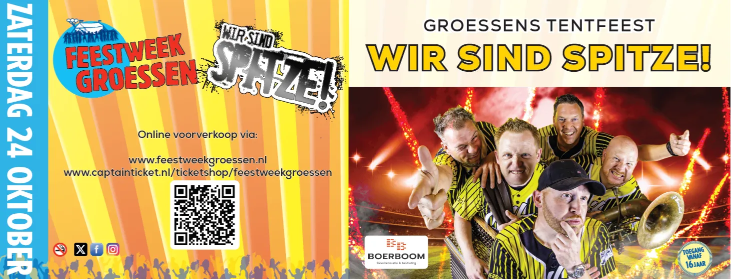 Groessens Tentfeest - Wir sind SPITZE!