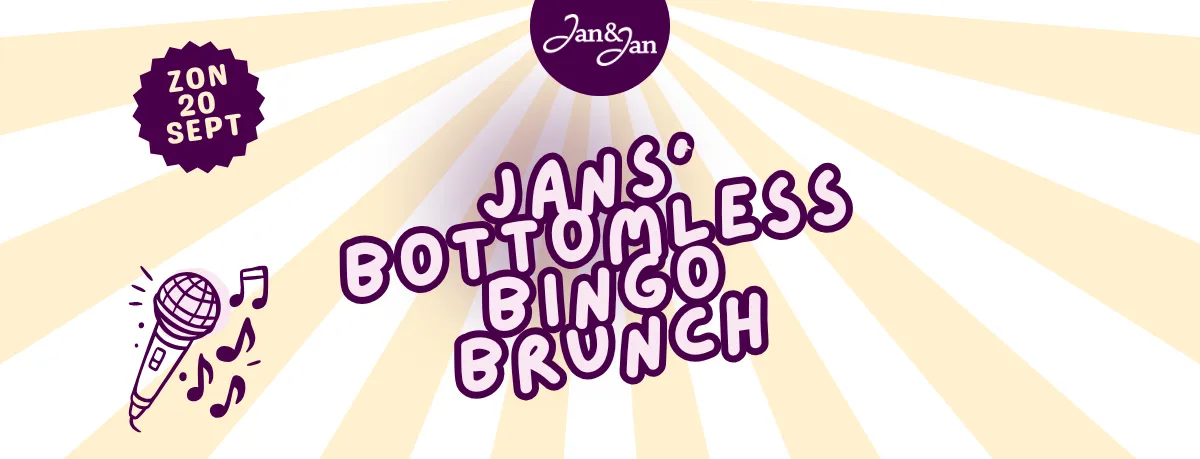 Jans' Bottomless Bingo Brunch (20 september 2026)
