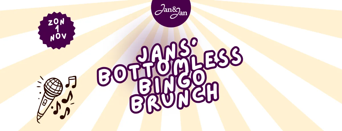 Jans' Bottomless Bingo Brunch (1 november 2026)