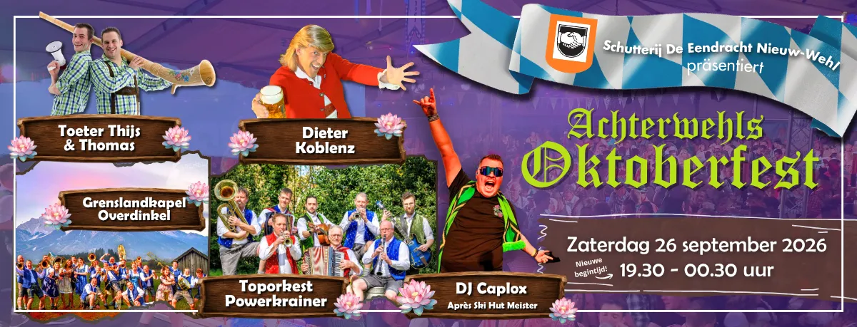 Achterwehls Oktoberfest 2026 (18+)