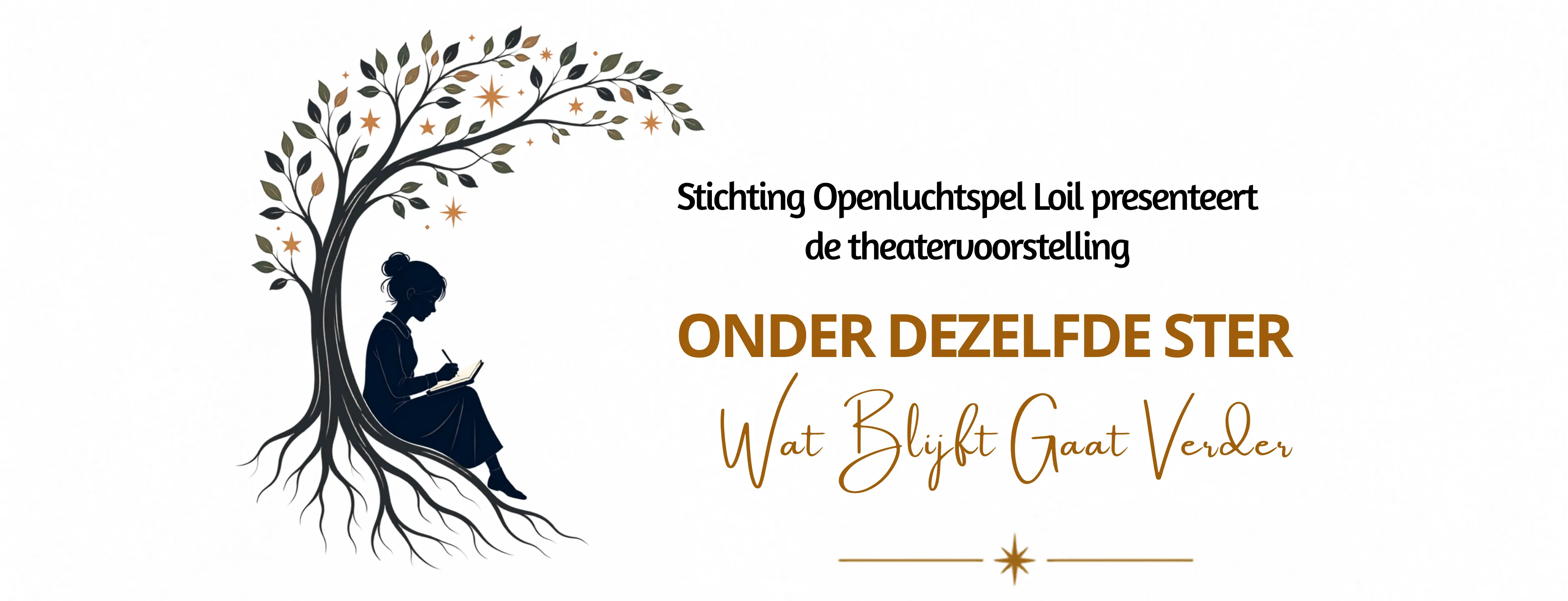 Theatervoorstelling ONDER DEZELFDE STER - Wat Blijft Gaat Verder