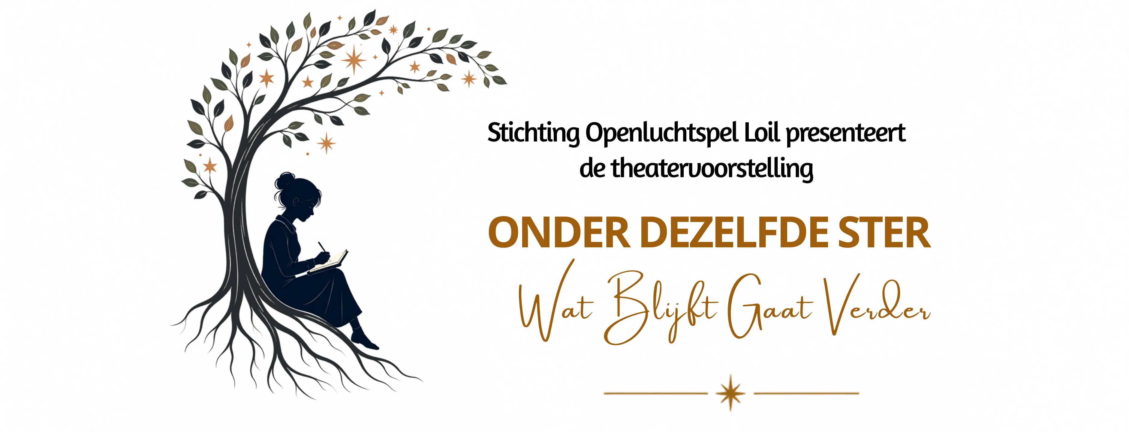 Theatervoorstelling ONDER DEZELFDE STER - Wat Blijft Gaat Verder